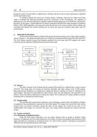 A hybrid approach of pattern recognition to detect marine animals | PDF