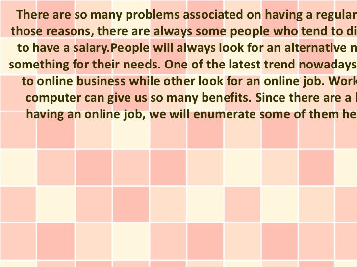 Why Do People Choose To Work