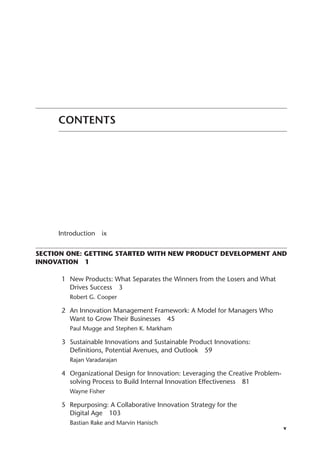 The Pdma Handbook Of Innovation And New Product Development 4th Ludwig ...