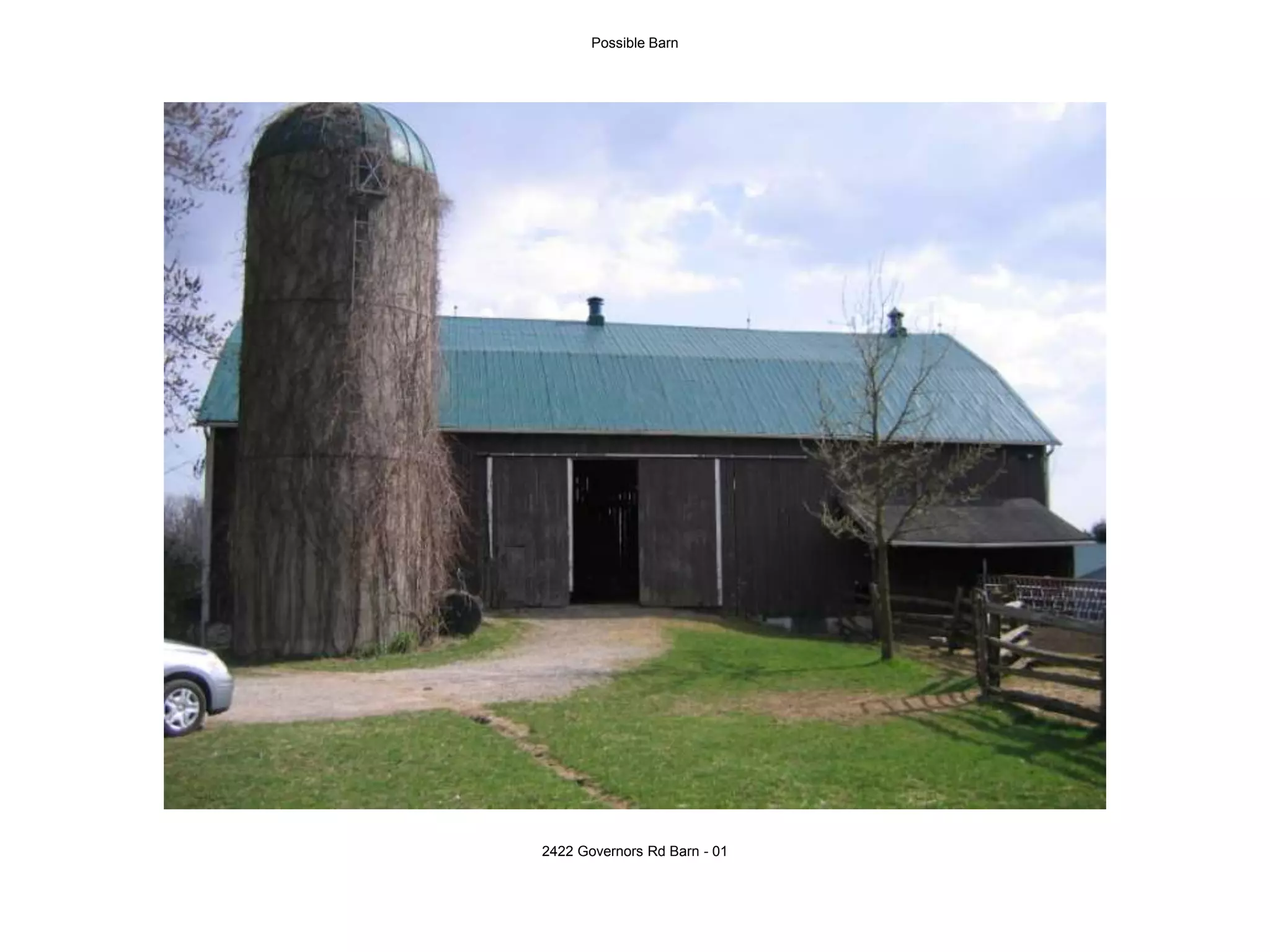 Possible Barn2422 Governors Rd Barn - 01