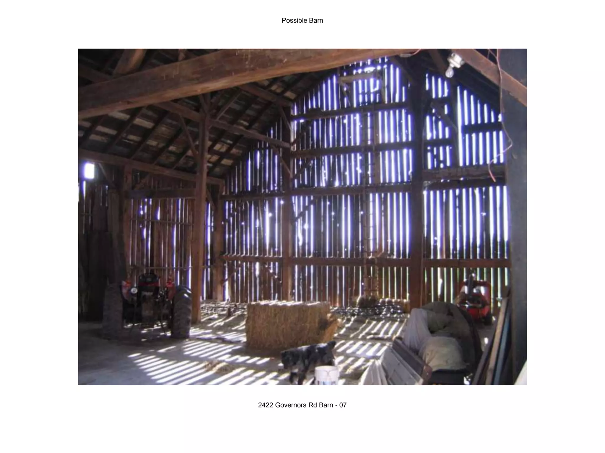 Possible Barn2422 Governors Rd Barn - 07
