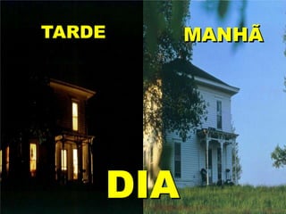 TARDE MANHÃ
DIA
 