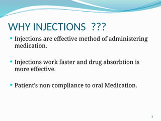INTRA MUSCULAR INJECTION AND ADMINISTRATION | PPTX