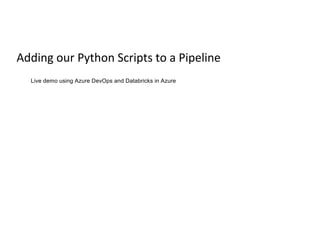 DevOps for Databricks | PDF