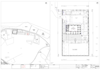 PRISON
SEBOBA
THEBE
RIVER
SAFARIS
PRISON
FARM
CJSS
BPC
SS
TO
NGOMA
IC
IC
1800blockwall
1 8 0 0 b l o c k w a l l
d r a i n t o s e p a r a t o r
S P O O N D R A I N
150 CONCRETE
SLAB
drain to
separator
IC
IC
S P O O N D R A I N
SPOONDRAIN
L E V E L E D
EARTH AREA
L E V E L E D
EARTH AREA
PAVED AREA
PAVED AREA
3 - W A Y
SPOTLIGHTS
M O U N T E D
O N C C A
P O L E T O
S P E C
3 - W A Y
SPOTLIGHTS
M O U N T E D
O N C C A
P O L E T O
S P E C
2 - W A Y
SPOTLIGHTS
M O U N T E D
O N C C A
P O L E T O
S P E C
2 - W A Y
SP O T L I G H T S
MOUNTED ON
CCA POLE TO
S P E C
F U T U R E
DEVELOPMENT
DATE: PROJECT: DRAWING: SCALE:
DRAWN BY:CLIENT:
PLOT: SIGNED:
2016 CHANGES SET
(POST APPROVAL
AMENDMENTS)
SITE PLAN
LOCATION PLAN
1:200 1:5000
G HZAMBEZI SAFARIS
CLIENT ADDRESS:
08/03/2016
736, KASANE
WORKSHOP
AND
OPERATIONS
BASE
REVISIONS
PAGE #:
ZS/2016/001/06
A1L
DRAWING NUMBER:
/
SUBMITTED:
PVT BAG K15
KASANE
FAP
XXXX
FAP
FIRE LEGEND BUILDING AREAS
SITE AREA 3513 sqm
PROPOSED WORKSHOP 364.6 sqm
COVERAGE 10.4%
PARKING
19 PARKINGS (MIN 10 @ 1 per 40m²)
- 16 STANDARD (OVERSIZE) [3x5]
- 1 DISABLED [3.8x5]
- 2 MEDIUM BUS [3x7]
- 2 LOADING/PARKING/MAINTENENCE BAYS(COVERED)[5x9]
- 1 MAINTENANCE/INSPECTION BAY (COVERED) [5x9]
- 1 LOADING BAY (UNCOVERED) [5x9]
(+ 1 WASH BAY)
(+ UP TO 8 BICYCLE SPACES)




 