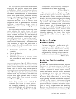 Interior Design Research Methods Lily B Robinson | PDF