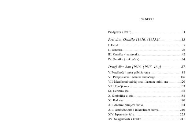 sigmund freud uvod u psihoanalizu
