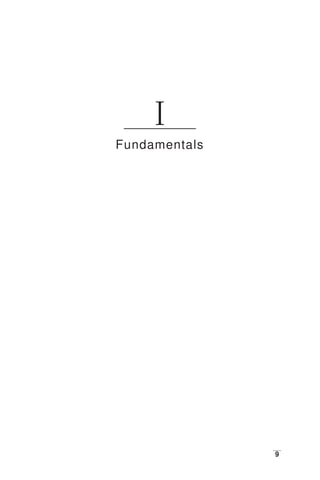 I
Fundamentals
9
 