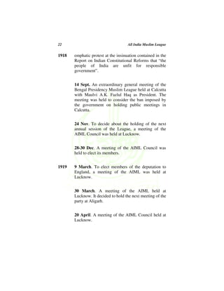 All India Muslim League And The Creation Of Pakistan Dr Riaz Ahmad | PDF