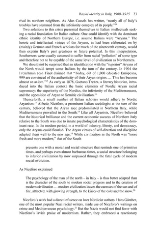 Racial Theories In Fascist Italy Aaron Gillette | PDF