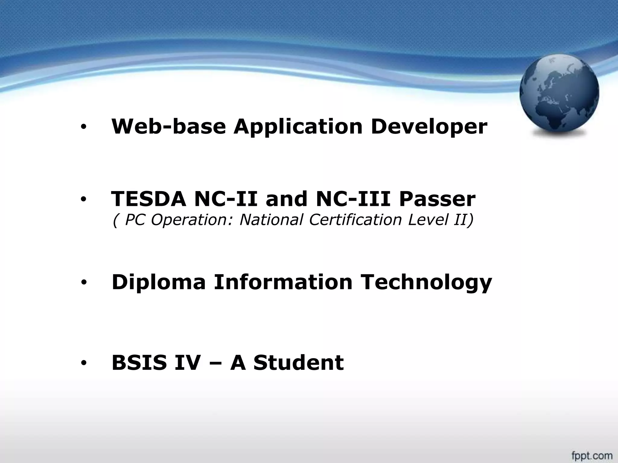 Basic Web Development | PPT