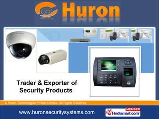 Trader & Exporter of Security Products  