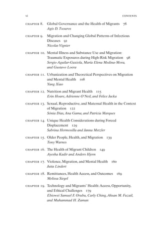 Migration And Health Sandro Galea Catherine K Ettman Muhammad H Zaman | PDF