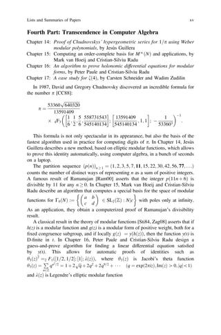 Transcendence in Algebra Combinatorics Geometry and Number Theory | PDF