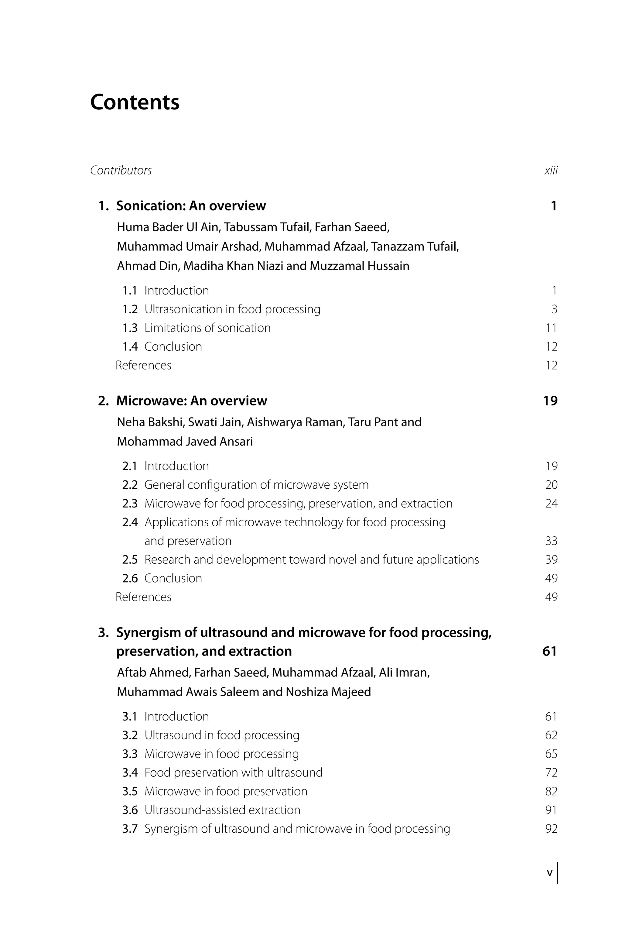 Ultrasound And Microwave For Food Processing Synergism For Preservation ...