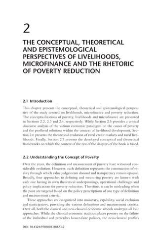 Microfinance Livelihoods And Poverty Reduction In Ghana Aaron Alesane | PDF