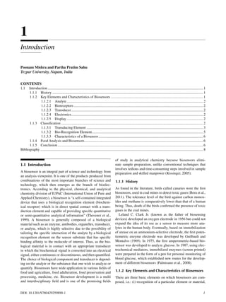 Biosensors In Food Safety And Quality Poonam Mishra Partha Pratim Sahu ...