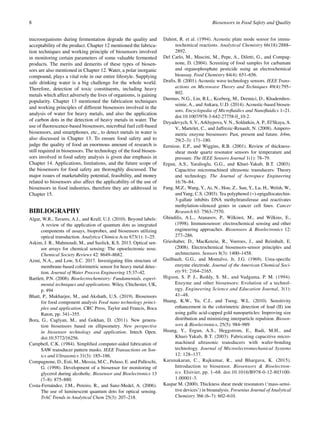 Biosensors In Food Safety And Quality Poonam Mishra Partha Pratim Sahu ...