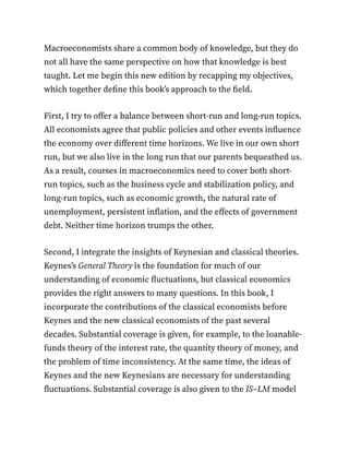 Macroeconomics 11th Edition N Gregory Mankiw 11 Ed | PDF