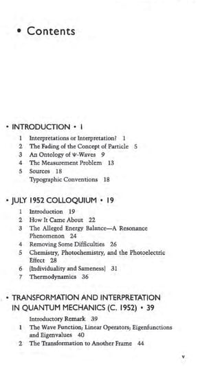 The Interpretation of Quantum Mechanics 1st Edition Erwin Schrödinger | PDF