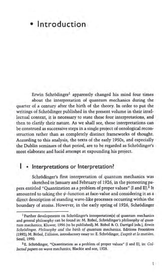 The Interpretation of Quantum Mechanics 1st Edition Erwin Schrödinger | PDF