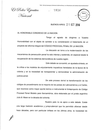 Ley del Código Procesal Penal