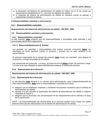 norma-iso-ts-16949-espanol | PDF