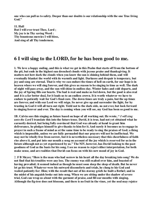 24439911 Psalm 13 commentary 24439911 Psalm 13 commentary
