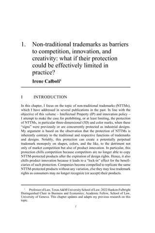 Intellectual Non Practicing Reforming Intellectual Property Gustavo Ghidini Valeria Falce | PDF
