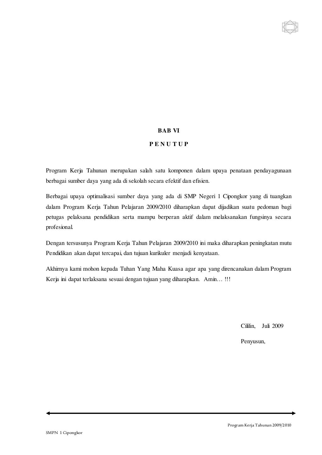 24456537 Contoh Program Kerja Sekolah Penggerak - IMAGESEE