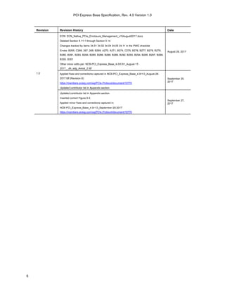 Pcie Spec.pdf Pci Express Base Specification Revision 40 Version 10 Unknown | PDF