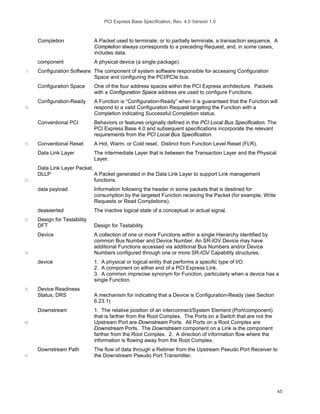 Pci Express Base Specification Revision 40 Version 10 Unknown | PDF