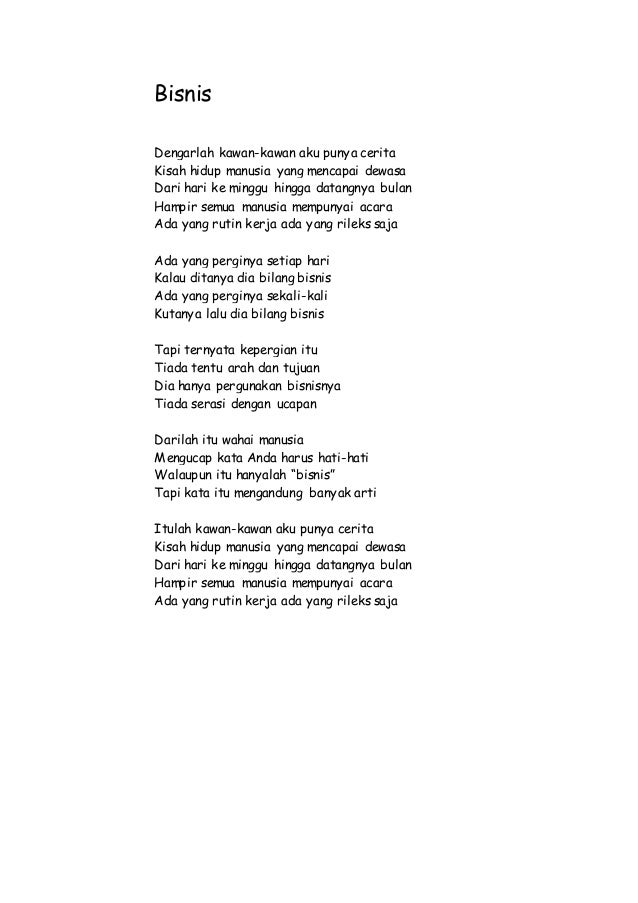 Lirik Lagu Rhoma Irama Lengkap A Z 260 Lagu