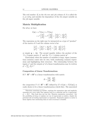 An Introduction To Linear Algebra Andrew D Hwang | PDF