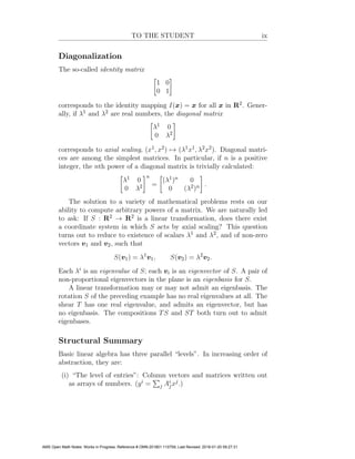 An Introduction To Linear Algebra Andrew D Hwang | PDF