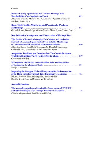 Sustainable Conservation Of Unesco And Other Heritage Sites Through ...