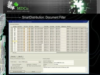SmartDistribution: Document Filter
 