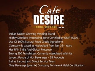 Cafe Desire Presentation Latest