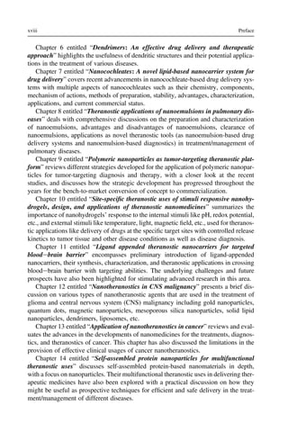 Design And Applications Of Theranostic Nanomedicines Somasree Ray | PDF