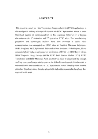 Htsc HTSC motor design - Project Report | PDF