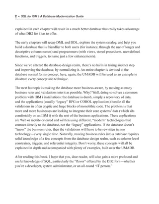 Sql For Ibm I A Database Modernization Guide None Rafael Victriapereira ...