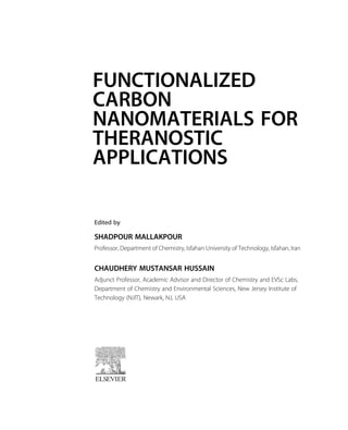 Functionalized Carbon Nanomaterials For Theranostic Applications ...