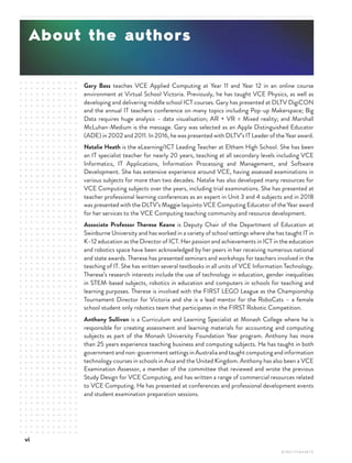 Vce Machine Analytics Data Analytics Vce Units 3 4 Gary Bass Natalie Heath Therese Keane | PDF