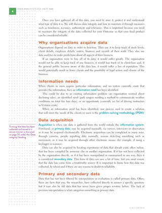 Vce Machine Analytics Data Analytics Vce Units 3 4 Gary Bass Natalie Heath Therese Keane | PDF