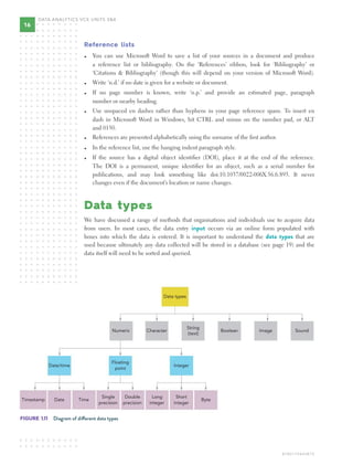 Vce Machine Analytics Data Analytics Vce Units 3 4 Gary Bass Natalie Heath Therese Keane | PDF