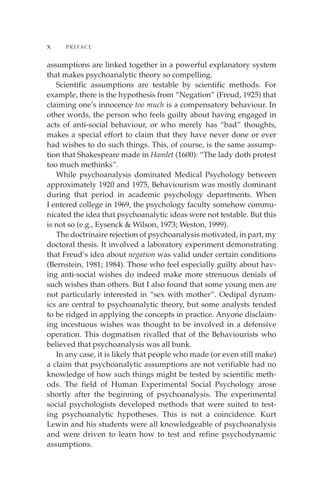 A Basic Theory Of Neuropsychoanalysis W M Bernstein | PDF
