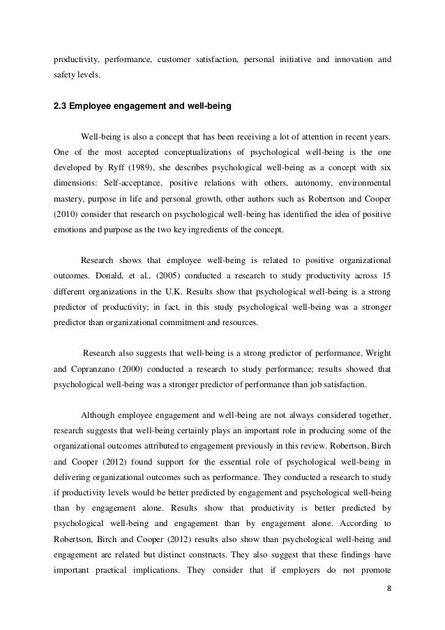 Purchase a dissertation employee engagement