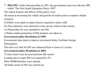Ipr Rao UNIT-VI-Small-Scale-Industry-SSIhgjgfggg | PPTX