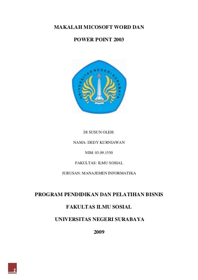 Pdf Makalah Microsoft Office Word Achmad Rizali Academia Edu