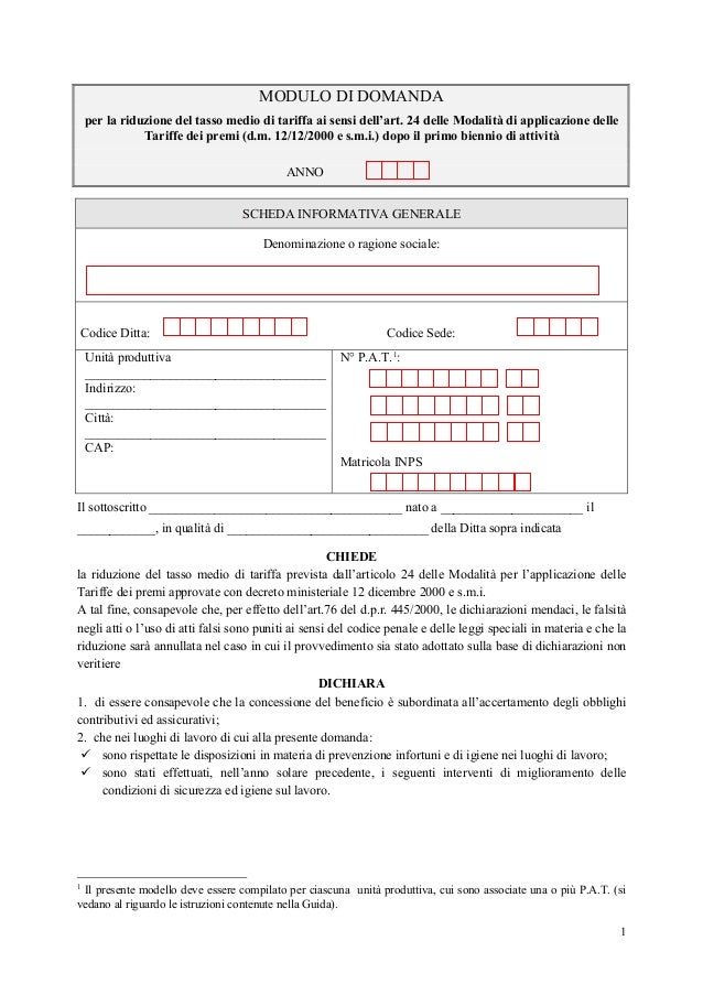 246 2015 inail modello ot24